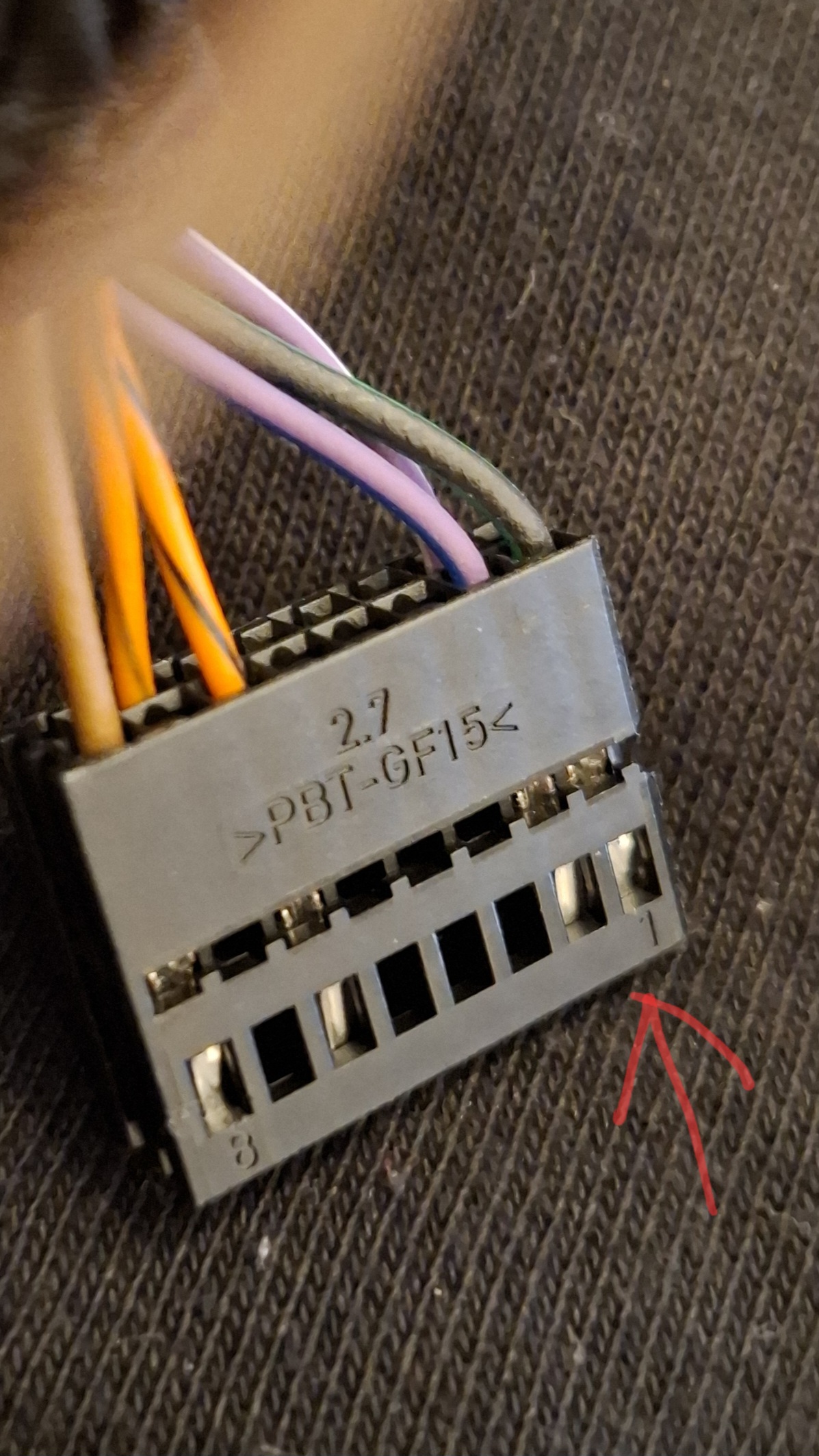 T16, pin 1