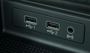 dual usb and aux port header