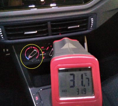 inside air temperature