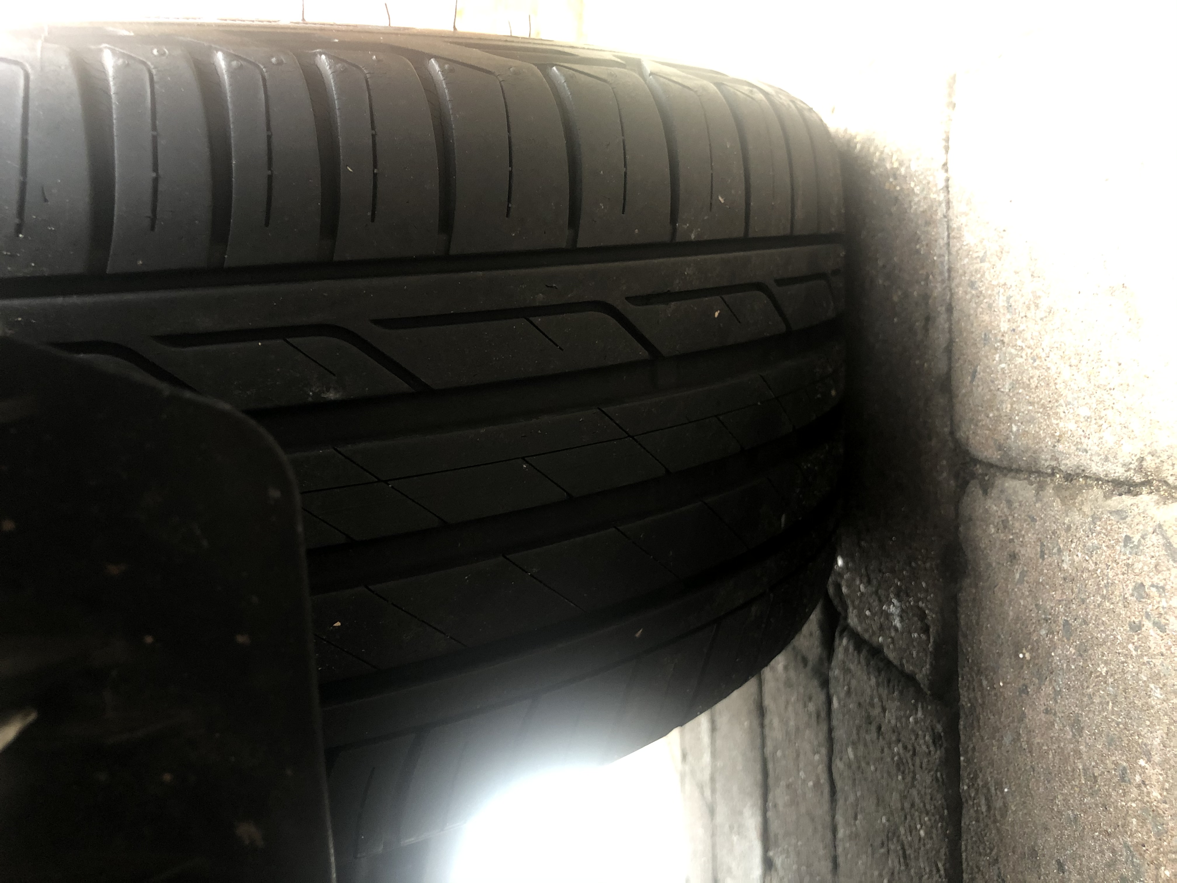 Rear tyre